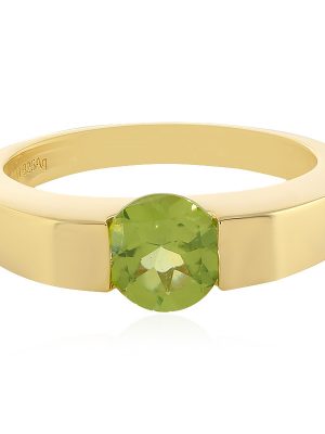 Peridot-Silberring