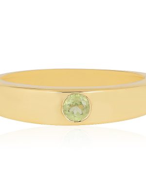 Peridot-Silberring