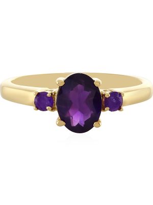 Sambia-Amethyst-Silberring