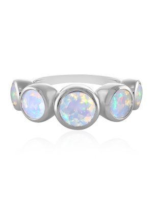 Welo-Opal-Silberring