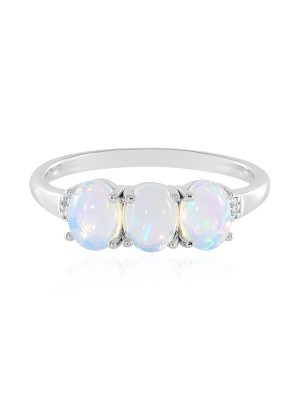 Welo-Opal-Silberring