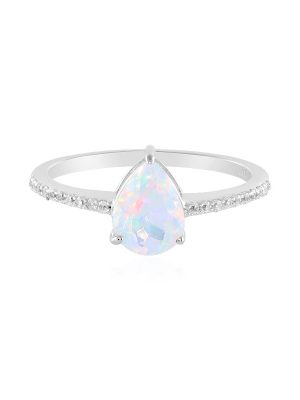 Welo-Opal-Silberring