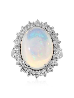 Welo-Opal-Silberring