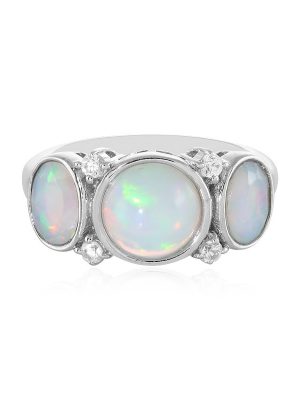 Welo-Opal-Silberring